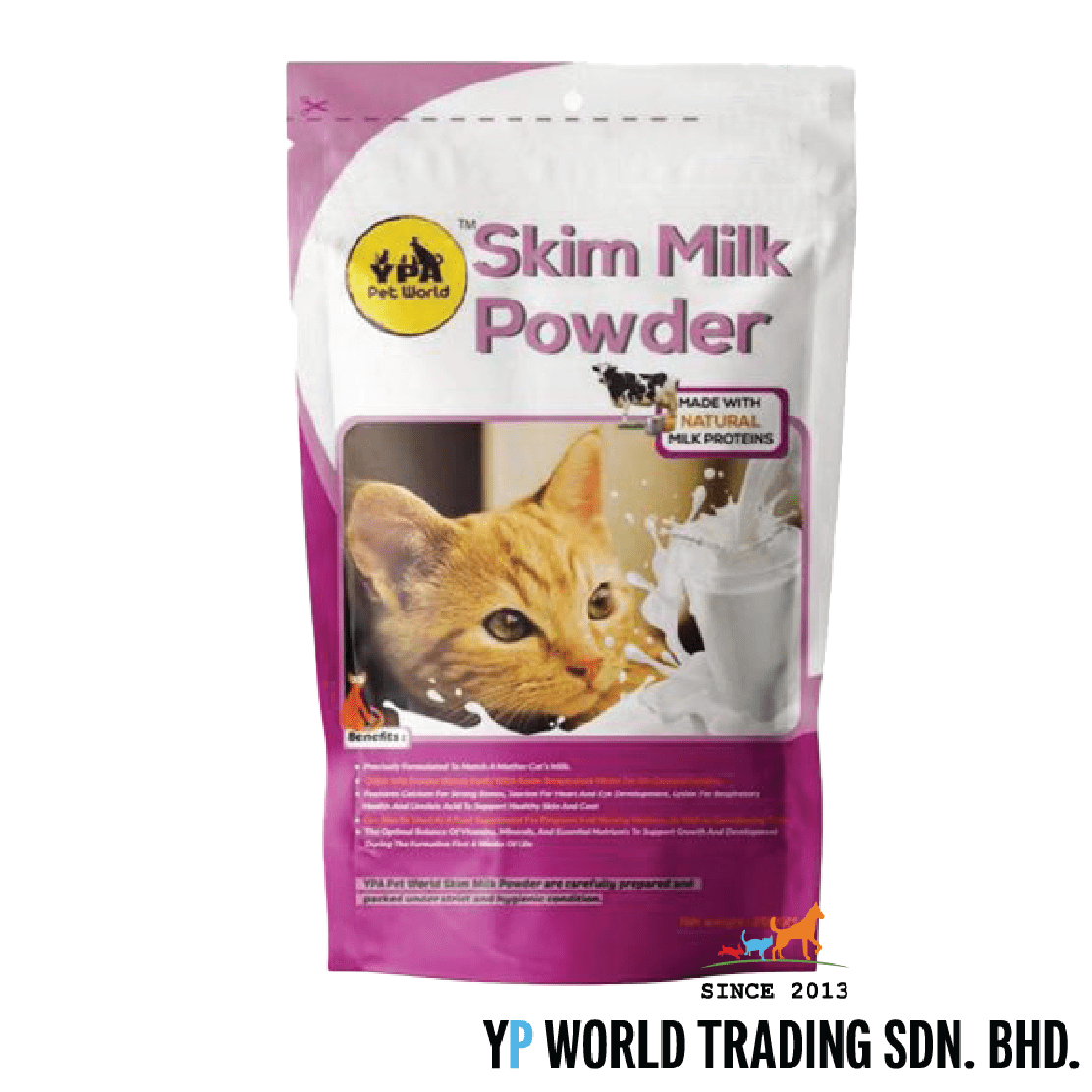 YPA PET WORLD SKIM MILK POWDER 250GM – Pet Products Company