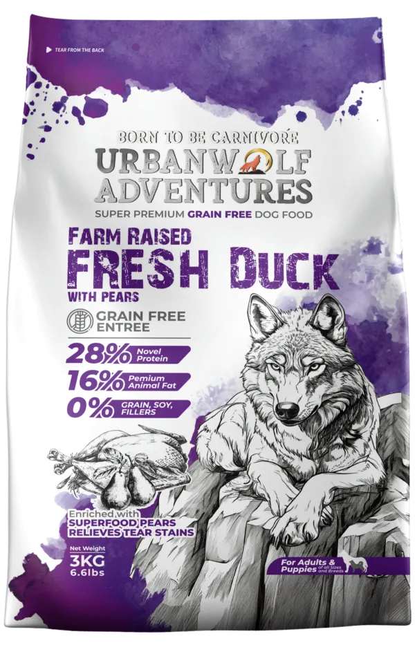 UBW WHITE SERIES DUCK 3KG FRONT