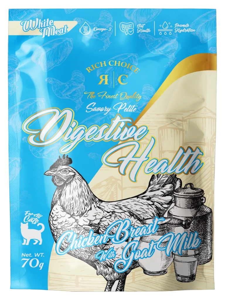Copy of RC POUCH WHITE MEAT CHICKEN W GOAT MILK FRONT