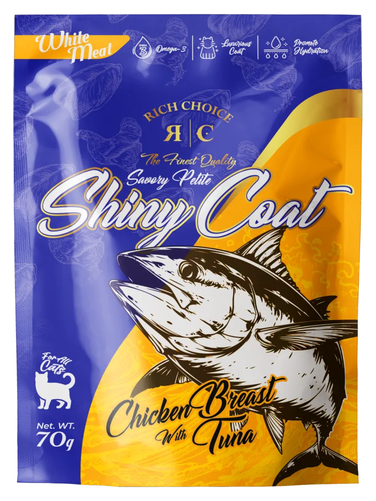 Copy of RC POUCH WHITE MEAT CHICKEN W TUNA FRONT