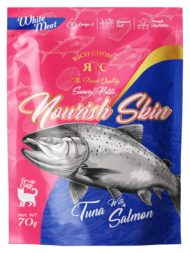 Copy of RC POUCH WHITE MEAT TUNA W SALMON FRONT