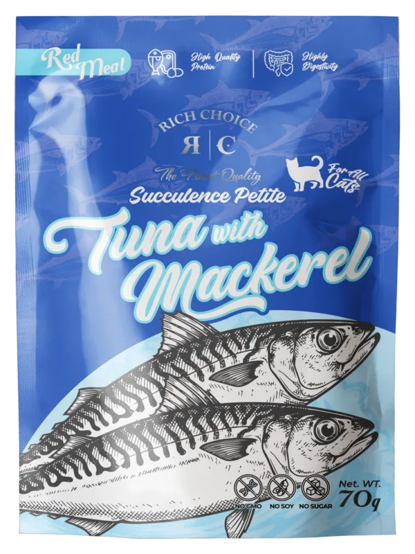 Copy of RC POUCH RED MEAT TUNA W MACKEREL FRONT